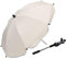 Perfeclan Universal Sonnenschirm Sonnenschutz für Kinderwagen & Buggy Schutz, 71 cm Durchmesser, Weiß, wie Beschreibung