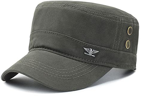 QICHEN Military Cap herr bomull army keps justerbar basebollkeps keps sommar lastbilshatt