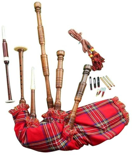 TC Scottish Great Highland Dudelsack Palisander Full Set/Dudelsack/Gaita/Dudelsack