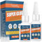 60g Superglue, Super Glue All Purpose for Accurate Repairs, Instant Strong Glue with Anti Clog Cap and Droppers, Superglue for Plastic, Metal, Glass, Wood, Ceramic and DIY (60g)