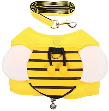 POPETPOP Katze Und Leine Set Verschleiß-beständig Weste Entzückende Design Pet Walking Essential