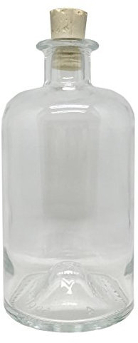 Ship it GmbH Apothekerflasche 500ml weiß mit Spitzkorken
