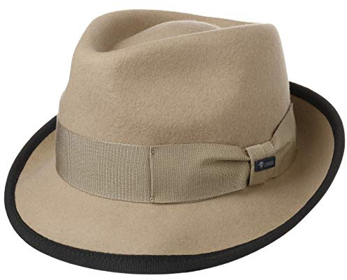 LIPODO The Classic Sombrero Trilby Unicolor Fieltro de Lana Unisex Todo el ano