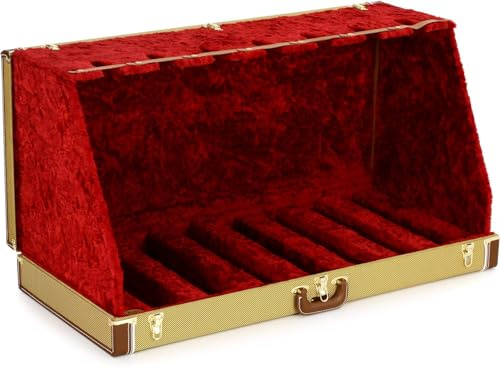 Fender Classic Series Case Stativ, Tweed, gitarrstativ för upp till 7 gitarrer
