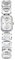 Swarovski Damen Analog Quarz Uhr mit Metall Armband 5621173