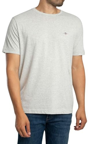 GANT Herr T-Shirt Régulier À Bouclier, Muted Turquoise