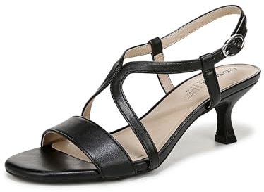 LifeStride Womens Nolita Heeled Sandal Black 8 M