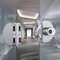 Cerradura electrónica para puerta de cristal, cerraduras inteligentes de huellas dactilares para puertas individuales y dobles de vidrio de 8 a 12 mm (puerta doble)