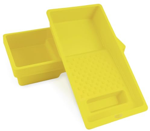 NCTNCX 5 bandejas de pintura de 15 x 28 cm, bandeja de plástico para pintura de pared, accesorios de pintura, bandeja de pintura, bandeja de pintura