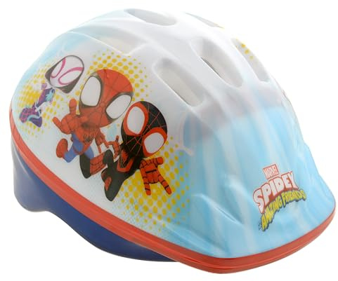 Disney Spidey & His Amazing Friends Safety Helmet Casque de sécurité pour Enfants Jeunesse Unisexe, Multicolore, 48cm-52cm