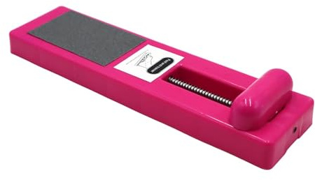 Amagogo Accesorio para ejercitar el arco del pie, para principiantes, de soporte de arco, suministros de entrenamiento, ejercitador de pies, Rojo Rosado