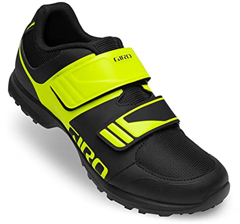 Giro Berm Trekking Fahrrad Schuhe grau/schwarz/gelb 2021: Größe: 40