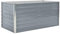 Tidyard Hochbeet Pflanzkübel Blumentopf Blumenkasten Metall Pflanzbeet Gartenbeet Frühbeet Garten Blumenhochbeet für Terrasse & Garten Verzinkter Stahl 160 x 80 x 77 cm Grau