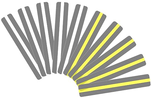 TSUWNO Lot de 10 Marque-pages en PVC pour Dyslexiques: Règles de Lecture, Bandes de Surbrillance et Guides d'Enseignement pour Assister la Lecture.