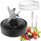 5-Fin blade Ninja blender replacement parts for Ninja QB3001SS Fit Compact Personal Blender, 5 Fins Blender Blade for Ninja Blender QB3000 QB3004 QB3005, Base Extractor Blade Only for Ninja 16oz Cups