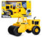Basic Fun Rouleau compresseur en Acier Tonka, Fabriqué en Acier véritable et Durable, Jouet de démolition Jaune avec Un Fonctionnement réaliste, pour Les garçons et Les Filles de Plus de 3 Ans