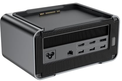 Khadas Mind Graphics GeForce RTX 4060 Ti Desktop GPU 8GB GDDR6 – Grafikkarte mit Fingerabdruckleser, Max Up to PCIe 4.0x8, 128 GT/s, HDMI 2.1a, USB4, unterstützt 4K & 8K HDR für Gaming