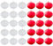 Velas Flotantes,30 piezas Velas Pequeñas Redondas Sin Aroma,Floating Candles Velas Decorativas Velas de Té sin Aroma para Bodas,Fiestas, Piscinas,Spas,Cenas a La Luz de Las Velas (Rojas,Blancas)