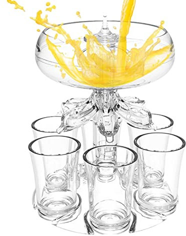Zibeem Distributeur de verres à liqueur | Distributeur de Shots Design 6
