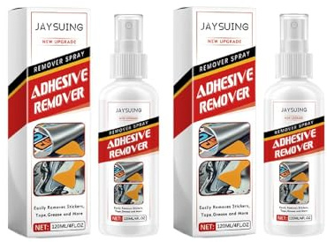 Spray removedor de adhesivo, resistencia industrial segura para la pintura, para calcomanías, calcomanías y alquitrán, con raspador, fórmula de grado automático para automóviles, camiones y