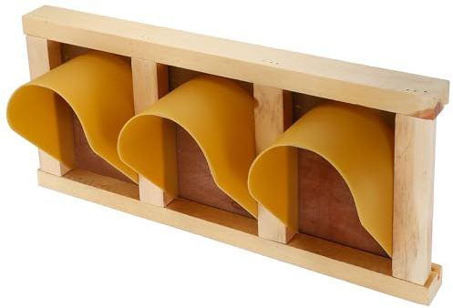 WEKAMOS Porta d Ingresso per Piccioni in Stile Europeo, Porta Unidirezionale in Legno e ABS, Elegante e Facile da Installare per Gabbie e Corse di Piccioni