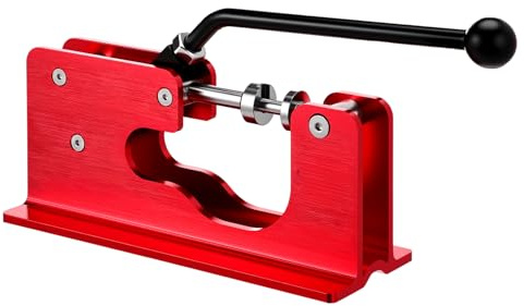 Lanties Bearing Press and Puller Wheel Bearing Press Skateboard Tool Fits 8mm Bearings for Skaters Skateboard, Inline, Longboard, Quad, Caster, and Cruiser Wheels (Red)