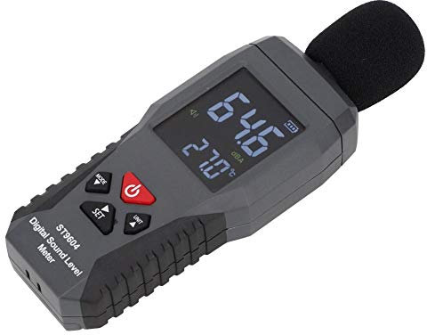 Medidor de nivel de sonido SENSOR INTELIGENTE Medidor de nivel de sonido Registrador Medición de ruido Medidor de nivel de audio digital, Rango de medición 30-130dB