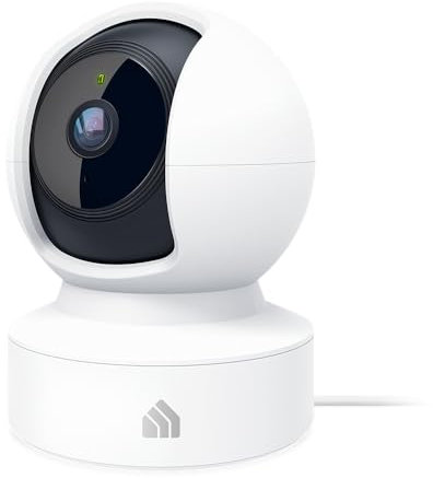 Kasa Smart 2K Security Camera for Baby monitor Pan Tilt, 4MP HD Indoor Camera with Motion Detection, Two-Way Audio, Night Vision, Cloud & SD Card Storage, Works with Alexa & Google Home (KC410S)