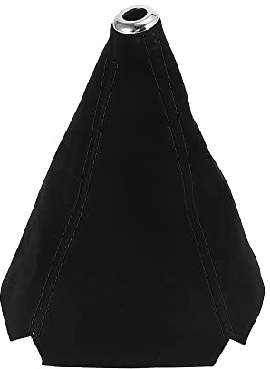 X AUTOHAUX Dust Proof Universal for Vehicle Car Matte Black PU Leather | Matte Black, PU Leather, Black, Boot, Shift, Cover