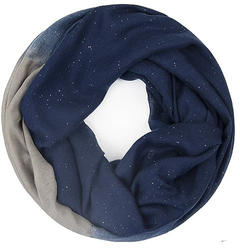 Glamexx24 Damen Schal leichter Langschal Loop Schlauchschal Tuch Viele Farben