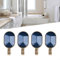 Starke und selbstklebende Haken für Badezimmer und Zuhause, 4 Stück (blau)