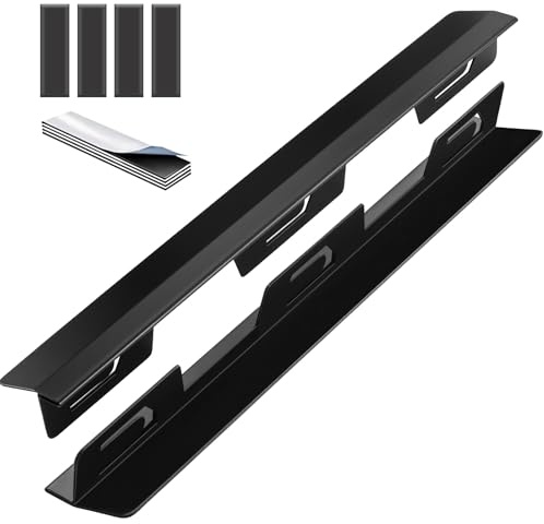 Stove Gap Covers Stainless Steel, 2PCS Anti-slip Not Sharp 13.8~27 Adjustable Oven Gap Filler for Counter, Stove Guards Effectively Protect Cooktop Trim Kit Suitable for Surface