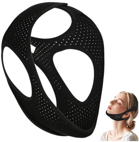Funngy Anti-snarkning Kinnband, Kinnband för snarkning Kinnband Sömnapné Snorkstod mot snarkning Hjälpmedel för god sömn hos vuxna för hem och resor