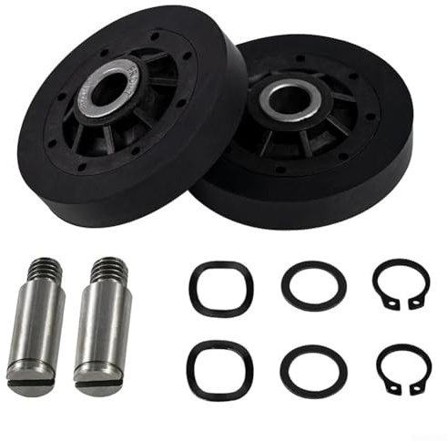 RB170002 Rullo di supporto per tamburo di ricambio per asciugatrici compatibile con AP5186795 PS12220620 per migliorare la stabilità del tamburo