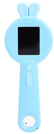 Tomvorks Kids Microscope Portable Handheld STEM Digital Microscope Educational Scientific Toy for Kids 2 Inch Screen 100X, Ideal for Young Scientists (Blue)
