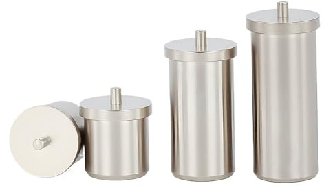 Perni di saldatura M2.5 M3 in ottone nichelato Viti distanziatrici Perno collegamento filettato(Silver-100pcs,12MM_M3)