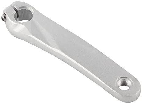 Fahrrad Kurbelarm, Aluminiumlegierung, 170mm, Kompatibel für M4050 M590 M610 SLX XT XTR, Silber, für Stadt-, Straße- und Bergtour, Fitness und Alltag