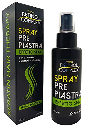 Trico Retinol Complex - Spray Pre Piastra Effetto Seta - con Pantenolo e Cheratina Idrolizzata - 100 ml