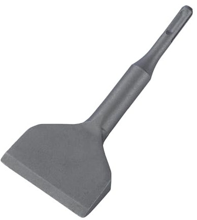 TOPWAY SDS Plus Wide Chisel 165 x 75mm, 15° Angled Bent Chisel Scraper for Wall Floor Ceramics Tile Removal Fits SDS-Plus Rotary Hammers and Chipping Hammer Drills 121120