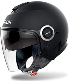 AIROH CASCO JET HELYOS COLOR BLACK MATT L