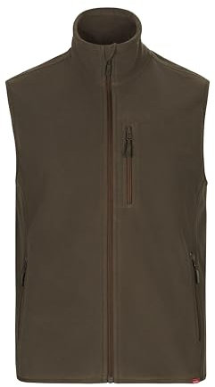 VELILLA Unisex Fleece Weste, Jagdgrün, XL