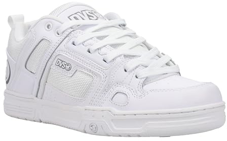 DVS Comanche, Scarpe da Skateboard Uomo, Bianco, 47 EU