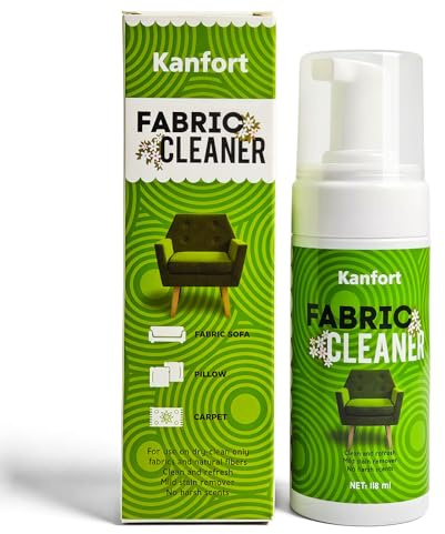 Upholstery Dry Cleaning Foam – No-Rinse Fabric Cleaner for Sofas, Couches & Car Seats, Quickly Lifts Stains & Dirt, Safe for Households with Kids & Pets, Easy-to-Use for Fresh & Spotless Furniture