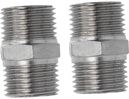 MUCKLILY 2pcs Professional Check Valves for Toilet Non-Return Water Tube Valves Easy Install High Strength Material