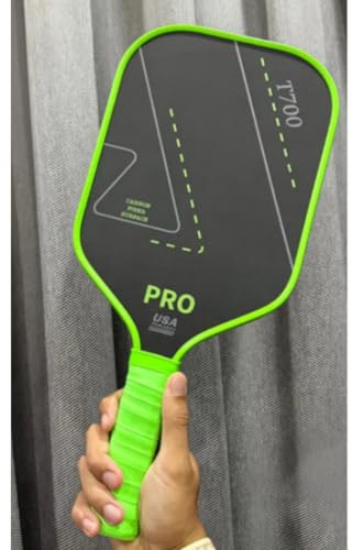 Racket, Power Ball Set, Rebound Ball Set. This Racket is Suitable for Indoor and Outdoor Sports and is Ideal Training Equipment for Beginners and Professionals. (Green)