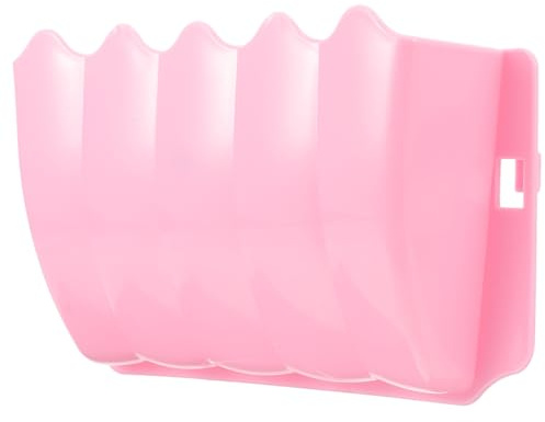 PRETYZOOM Estante Multifunción para Jaulas de Mascotas Rosa, Dispensador de Heno para Conejos y Pequeños Roedores, Plástico Resistente y Fiable para Almacenamiento de Hierba