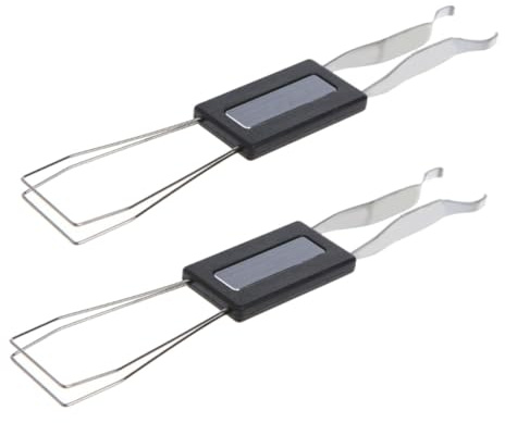 TEMPNAP Tastenabzieher und Präzises Entfernen von Tasten 2 Stück aus ABS und Metall Tastenkappenentferner für mechanische Tastaturen für Selbstgemacht