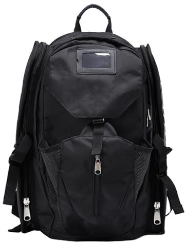 Sharplace Rollschuh-Rucksack, Schlittschuh-Tragetasche, Skate-Zubehör, Inline-Skating-Tasche, Skate-Schuhe, Tasche für Skating-Schuhe, Skistiefel, schwarz groß