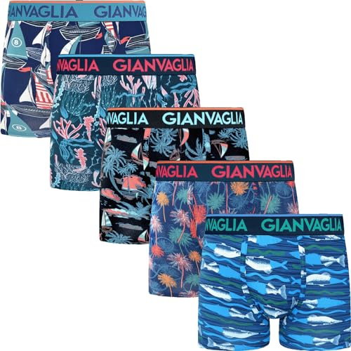 BestSale247 Boxershorts för män, 3-pack, 5-pack, underkläder, kalsonger, retroshorts för män, av supermjuk bomull