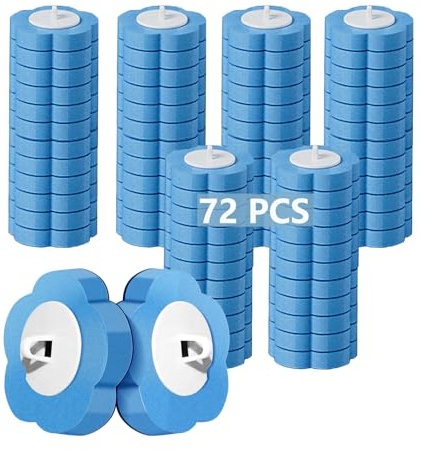 Ucaimao Cepillo de Inodoro Desechable (72 Rellenos)